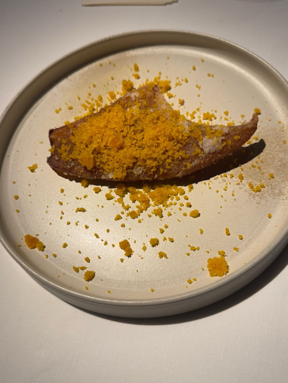 魚料理の一皿